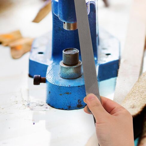 أداة شحذ يدوية مسطحة مقاس 12 بوصة من ARTIBETTER مع أسنان دقيقة للملفات المعدنية والأعمال الخشبية، مبرد مسطح متين للمشروعات اليدوية والاستخدام الصناعي in Kuwait