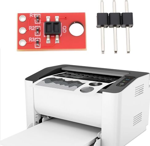 ECSiING 4 قطع QRE1113 وحدات استشعار الأشعة تحت الحمراء 3.3-5 VDC 25 مللي أمبير مسافة الاستشعار 3 مم لاستشعار خط عوائق الانعكاس in Saudi Arabia