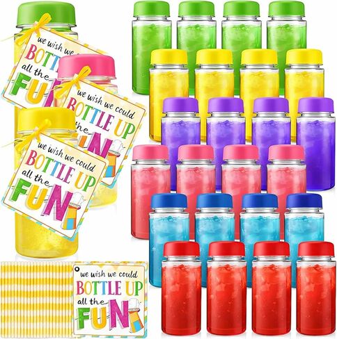 24 Set Water Bottles Bulk with Card 12 oz End of School Year Student Gifts from Teacher Summer Graduation Gifts Cards for Summer School Classroom Prizes Party Supplies in Saudi Arabia
