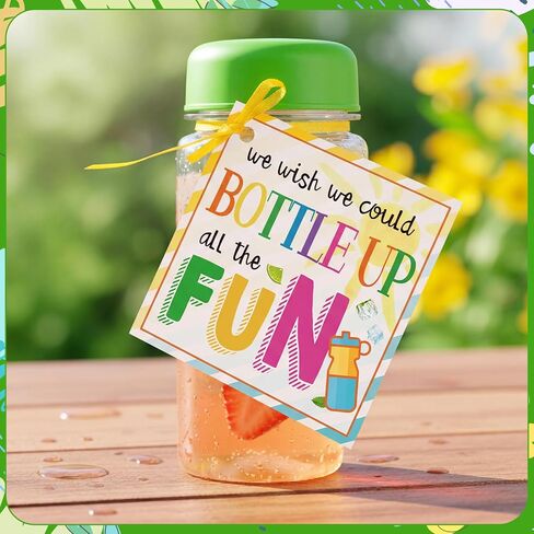 24 Set Water Bottles Bulk with Card 12 oz End of School Year Student Gifts from Teacher Summer Graduation Gifts Cards for Summer School Classroom Prizes Party Supplies in Saudi Arabia