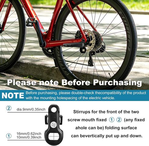 Bike Rear Pedals, Mini Folding Bicycle Foot Pegs, Rear Seat Footrest Pedals for Mountain Bike E-Bike in Saudi Arabia