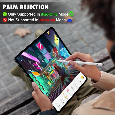 Stylus Pen for iPad, iPhone, Android, 2 in 1 Fast Charge Universal Active Stylus Pen for Touchscreen, Fine Tip, High Sensitivity, Magnetic Stylist Pencil for Samsung, Other Android Phones, Tablets in Saudi Arabia