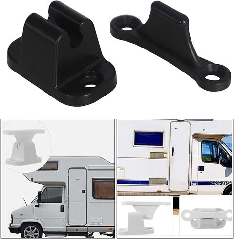 مجموعة أدوات تثبيت الباب على شكل حرف T، مزلاج احتجاز لحامل قارب RV Caravan، زر أسود in Kuwait