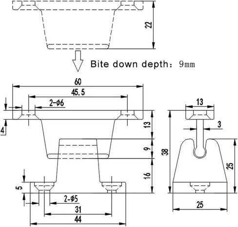 مجموعة أدوات تثبيت الباب على شكل حرف T، مزلاج احتجاز لحامل قارب RV Caravan، زر أسود in Kuwait