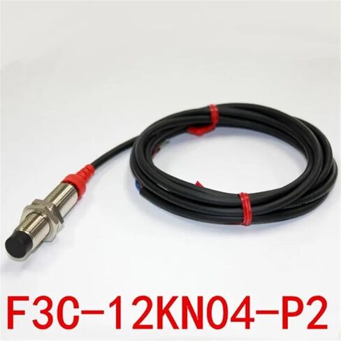 1pcs M12 Metal Proximity Switch Sensor F3C-12KN04-N/N2/P/P2 R2M Three Wire 24V NPN Normally Open(F3C-12KN04-P2 R2M) in Saudi Arabia