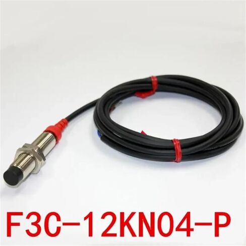 1pcs M12 Metal Proximity Switch Sensor F3C-12KN04-N/N2/P/P2 R2M Three Wire 24V NPN Normally Open(F3C-12KN04-P2 R2M) in Saudi Arabia
