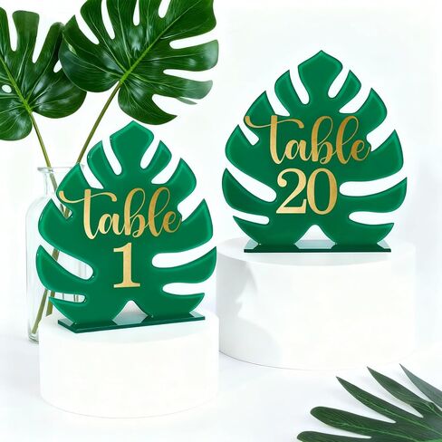 Blue Toile Themed Wedding Acrylic Table Number 1-20 with 20Pcs Stands, 5"x7" Blue Floral Place Card Centerpiece Decor Indoor Outdoor Wedding Bridal Shower Anniversary Party Reception in Saudi Arabia