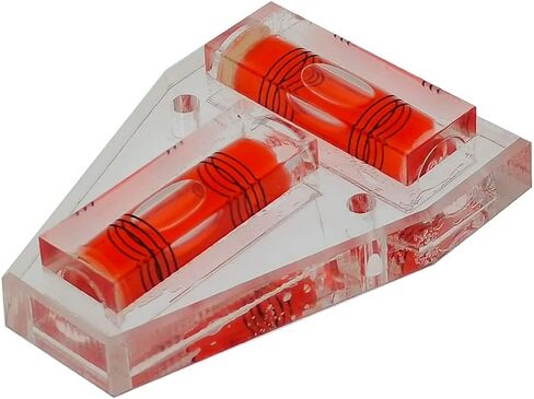 Three line T-type mini level platform can use a level meter, small ruler, and the bubble bead is highly transparent (red) in Saudi Arabia