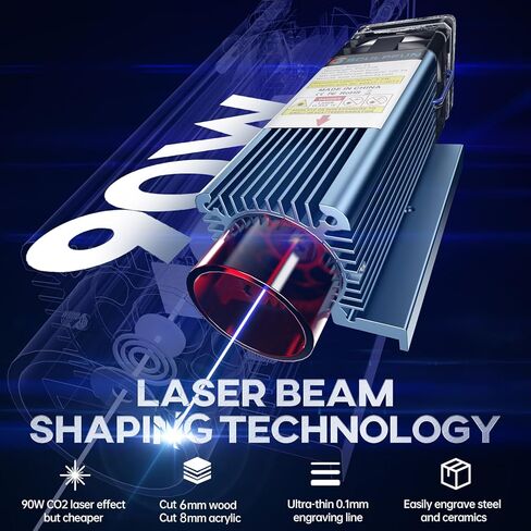 SCULPFUN S1 Laser Engraver, Engraving Machine with 0.01mm High Precision, High Speed Laser Cutter for Wood Metal and Leather, Engraving Area 410 * 420mm in Saudi Arabia