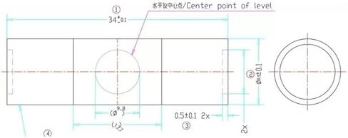 JYK مستوى أسطواني صغير 20 قطعة، 9.5 × 34 مم مستويات فقاعات أفقية صغيرة - أدوات قياس مستوى روح الفقاعات للبناء، DIY، والتخطيط in Kuwait