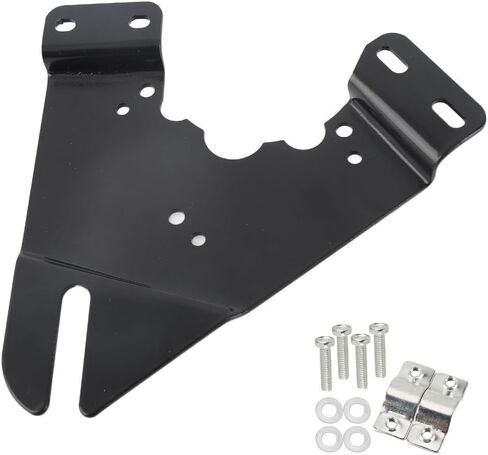 Electric Cycling Motor Mounting Plate Compatible with MY1016Z MY1016Z2 MY1016Z3 MY1020Z MY1018 Series,Lightweight Iron Bike Accessory(Black) in Saudi Arabia