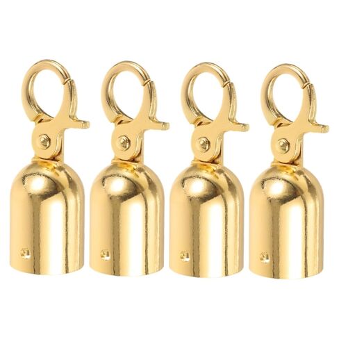 4Pcs Cord End Caps with Hook Versatile Rope End Stoppers for Handrail Barrier Ropes Easy Installation for Queue Dividers and Yacht Accessories in Saudi Arabia