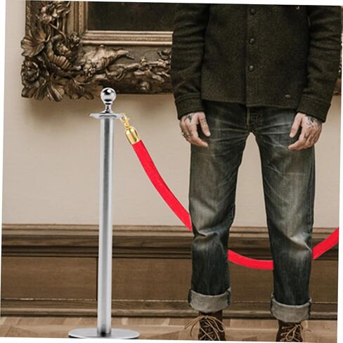 4Pcs Cord End Caps with Hook Versatile Rope End Stoppers for Handrail Barrier Ropes Easy Installation for Queue Dividers and Yacht Accessories in Saudi Arabia