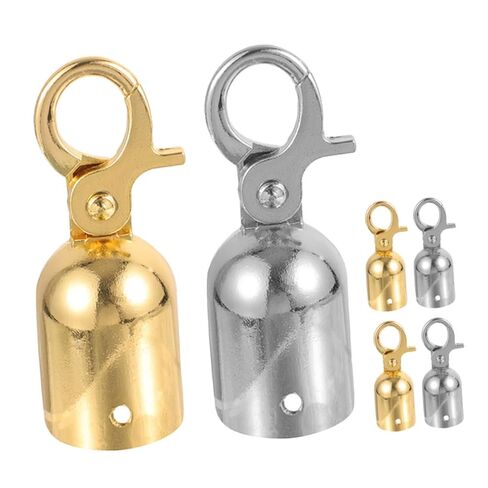 6Pcs Cord End Stoppers for Stanchions End Hooks with Caps for Events Hotels Theaters Easy Installation Practical Design in Saudi Arabia