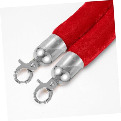 6Pcs Cord End Stoppers for Stanchions End Hooks with Caps for Events Hotels Theaters Easy Installation Practical Design in Saudi Arabia