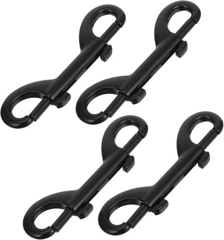 OSALADI 4Pcs Double Ended Bolt Snap Hooks Metal Trigger Clips for Ropes Chains Leashes Belts Versatile Fasteners for Diving Boating Keychains Animal Leads in Saudi Arabia