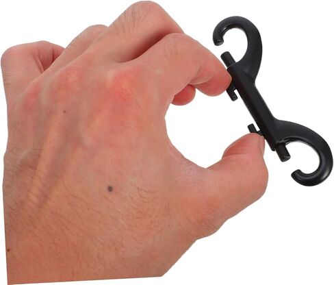 OSALADI 4Pcs Double Ended Bolt Snap Hooks Metal Trigger Clips for Ropes Chains Leashes Belts Versatile Fasteners for Diving Boating Keychains Animal Leads in Saudi Arabia