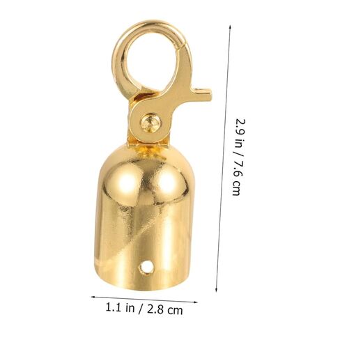 jojofuny 12Pcs Rope End Fastener Hooks for Stanchions Durable Guardrail End Caps with Snap Hook Lightweight Easy to Install for Hotels Shopping Malls and Events in Saudi Arabia