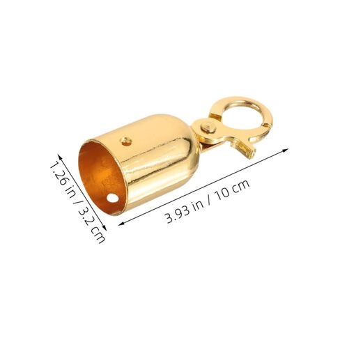 TEHAUX 4Pcs Durable Rope End Caps with Hooks for Barrier and Queue Divider High Strength Cord Ends for Reliable Safety and Attractive Setup in Saudi Arabia