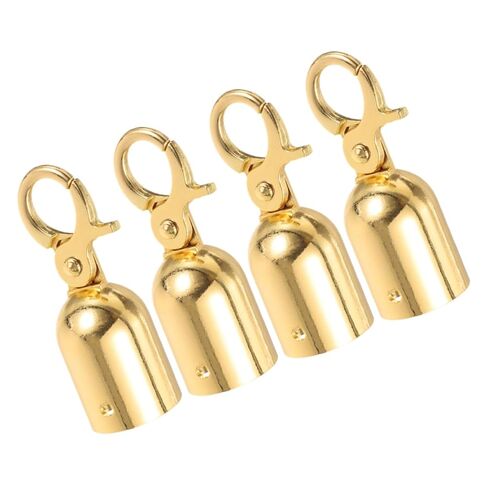 Uonlytech 4Pcs Cord Stopper End Caps with Hook for Queue Divider Elegant Design Quick Installation for Safety Barriers and Handrails Versatile Rope End Fittings in Saudi Arabia
