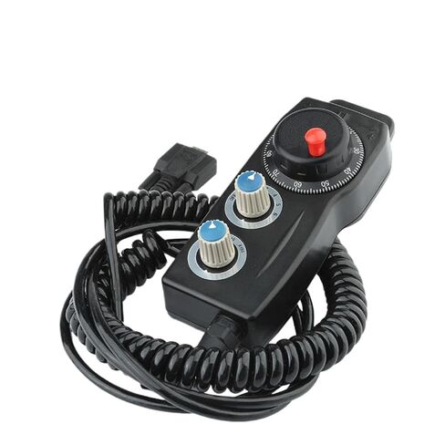 CNC Manual Pulse Generator MPG Universal Suspension Handwheel Compatible with SYNTEC System for CNC Router Machine Tools(Four Axes SYNTEC) in Kuwait