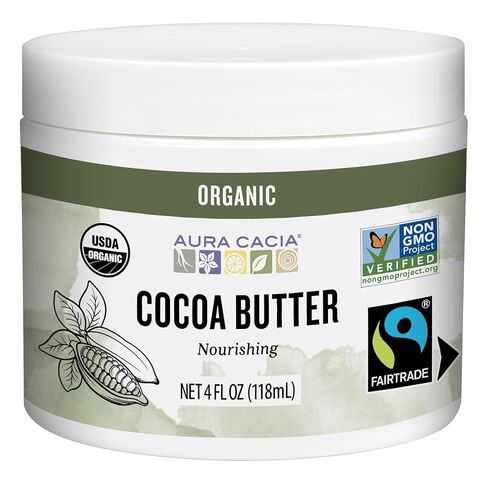 Aura Cacia Natural Cocoa Butter, 4 Ounce (113 g) in Saudi Arabia