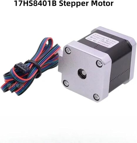42mm 17HS8401B Stepper Motor 2-Phase 4-Wire Single Output Shaft Hybrid Low Noise Low Heat DIY Model in Saudi Arabia