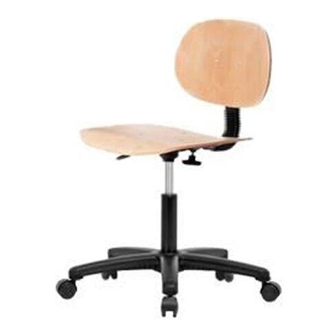 كرسي مكتب توماس WDHCH-RG-RG بقاعدة من النايلون الأسود، انزلاقي، خشبي، أزرق in Kuwait