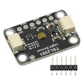 DC3-5V TSL2591 وحدة الاستشعار البصرية الرقمية واجهة I2C تدابير تصل إلى 88000 lx استهلاك منخفض للطاقة مناسبة للإضاءة LUX / مستشعر الضوء in Kuwait