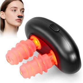 Red Light Nasal Therapy Device, Three Light Therapy Modes, Portable Red Light Therapy for Nose, Daily Nasal Care Device, Suitable for The Nose in Saudi Arabia