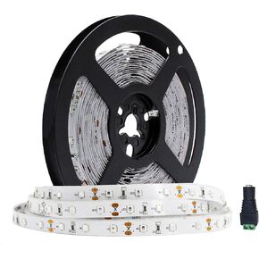 5M/16.4ft SMD3528 300LEDs Near Infrared 850nm NIR Single Chip DC12V 24W Flexible IR LED Strips Light Non-Waterproof 8mm Wide 60LEDs/M 4.8W/M Light Strip in Saudi Arabia