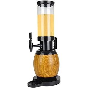 TIST Beer Drinks Dispenser Beer Dispenser, Beer Beverage Dispenser 1.5L/3L Party Beverage Dispenser with Detachable Ice Core Home Bar Cask Ale Dispenser(1.5L) in Kuwait