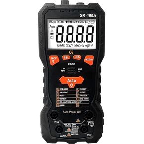 Current Signal Generator Automatic Digital Smart Auto Range Capacitor Tester Electric Voltage NCV Frequency Temperature Flashlight in Kuwait