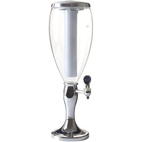 Beer Drinks Dispenser Beer Dispenser 3L Beer Tower, Beer Barrel, Beer Machine, Beverage Machine, Beer Tower, Wine Dispenser, Beverage Dispenser Home Bar Cask Ale Dispenser(44x14cm) in Kuwait