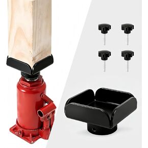 محول بريد الزجاجة لعوارض خشبية 4×4، محول دعامة فولاذية عالمية مع دبوس مركزي، يناسب معظم الزجاجات، دعم رفع آمن للنجار والبناء in Kuwait