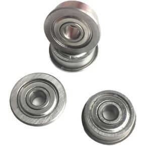 10 قطع MF128ZZ محامل شفة 8x12x3.5 مم ABEC-1 شفة مصغرة MF128 Z ZZ الكرات in Kuwait