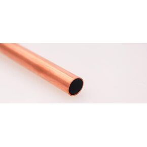 أنبوب دائري نحاسي - قطر 0.75 بوصة × جدار 0.04 بوصة × طول 12 بوصة، أنبوب نحاسي، قطعة واحدة in Kuwait