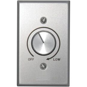 J&D Manufacturing CN25 Variable Fan Speed Controller, 120V 2.5 Amp, Ceiling Fan Control Switch for up to Two Fans in Kuwait