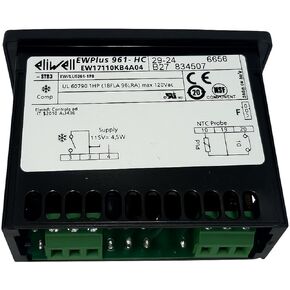 EWPlus 961 Digital Temperature Controller 115V, Industrial Refrigeration Controller with NTC Probe Input, Model EW17Y10XB4A04 in Saudi Arabia