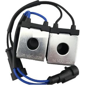 1PCS Excavator XG821/822 ZY150-8 Safety Lock Solenoid Valve Coil Accessories Inner Diameter 13mm high 36mm(DC14V) in Kuwait