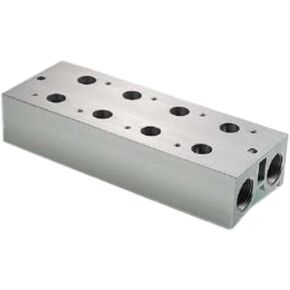 1PCS 3V100 3V200 Solenoid Valve Group Valve Plate Series Manifold(3V200,KL4-12b) in Kuwait