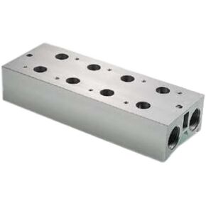 1PCS 3V300 3V400 Solenoid Valve Valve Group Valve Plate Series Manifold(3V300,2P) in Kuwait