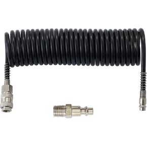Air Compressor Hose with 1/4 Inch Male NPT Plug in Saudi Arabia
