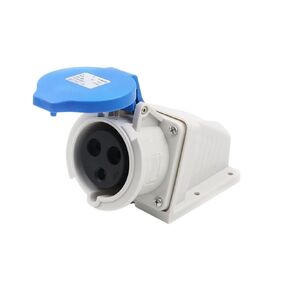 32A 3 core 220V 6H Industrial Socket Connector TYPR6801 Mounted in Kuwait