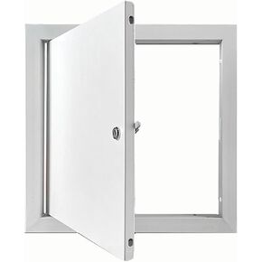 Metal Inspection Escape Door - White Smooth Built-in Wall/Ceiling Access Door Cover - Secure Access Door for Commercial & Residential Use(35x60cm) in Kuwait