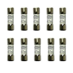 10-Pack New SC-8 SC-8A SC 8A 600Vac Time Delay Fuse,BP/SC-8A Current Limiting Class G Rejection Cartridge Fuses in Kuwait