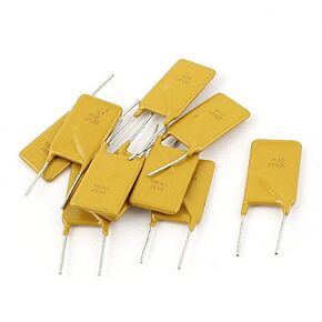 10Pcs 30V 5A 5000mA Resettable Fuse Radial Leaded PPTC PolySwitch X30 UF500 in Saudi Arabia