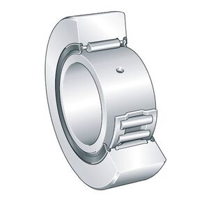 RNA2201-2RSR Crowned Yoke Roller - 32 mm Roller Diameter, 13.8 mm Roller Width, 16 mm Bore, Sealed in Saudi Arabia