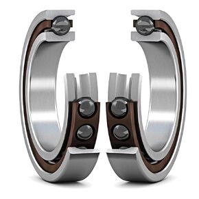 1pair 7020C HQ1 P4A DG A 100x150x24 SI3N4 Ceramic Ball Angular Contact Bearings Speed Spindle in Saudi Arabia