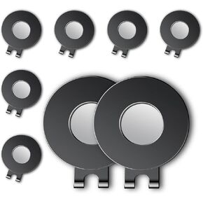 24 PCS Magnetic Golf Hat Clips Ball Marker Holder for Golf Gloves Hats Bags Caps Visor Belt in Kuwait